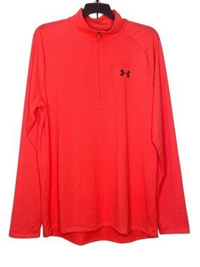 Under Armour NWT Mens Pullover Shirt Size Large 1/4 Zip Long Sleeve Breathable